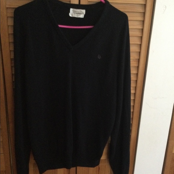 Christian Dior Black sweater - Picture 1 of 8